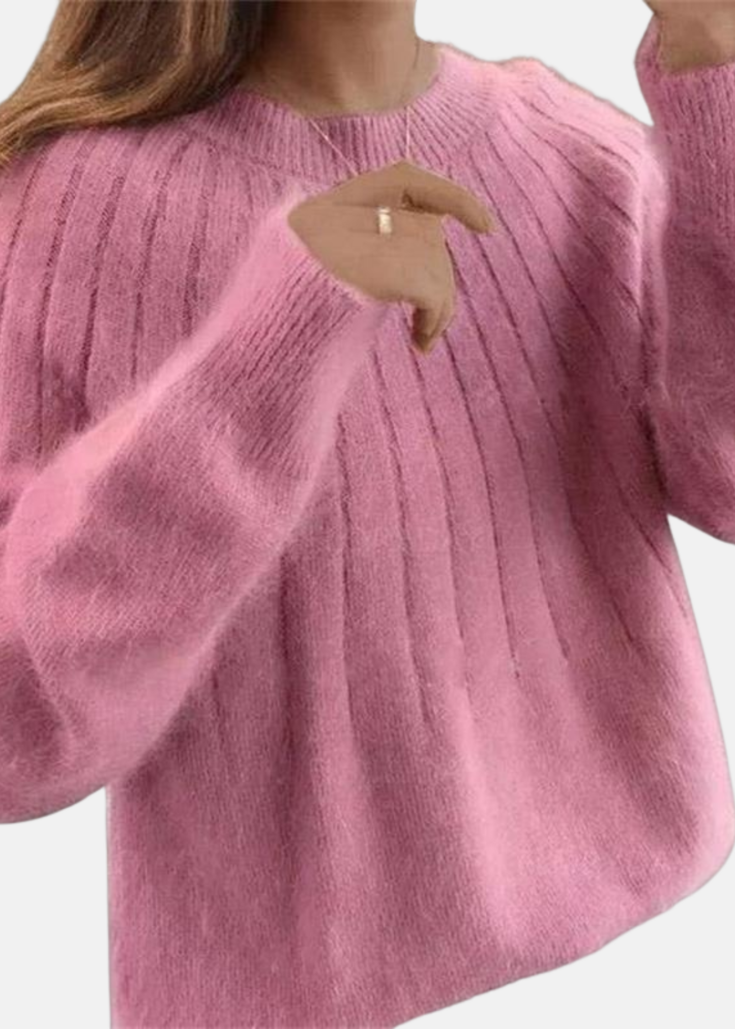 Mistrève | Pull Femme en Cachemire Doux et Fluffy – Chaleur Élégante et Confort Moderne