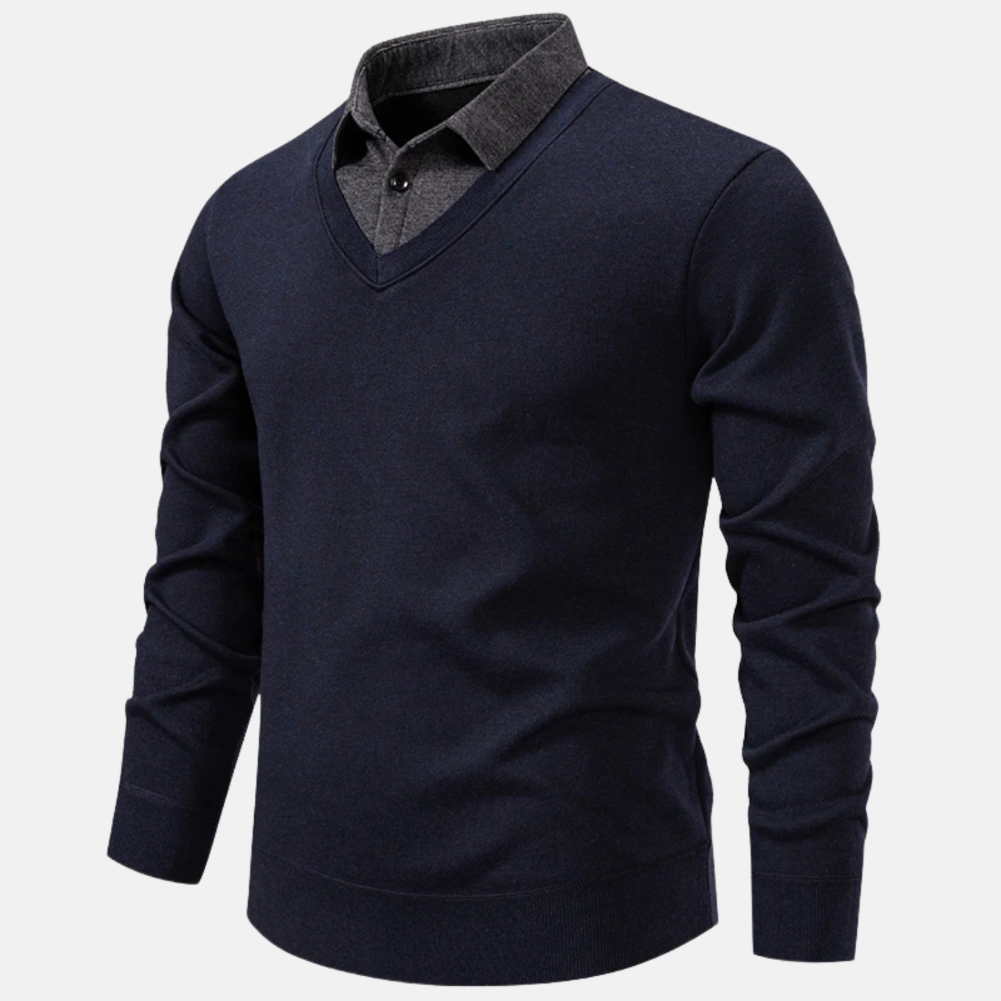 Mistrève | Chemise En Tricot Homme – L’Élégance Décontractée Des Jours D’Automne
