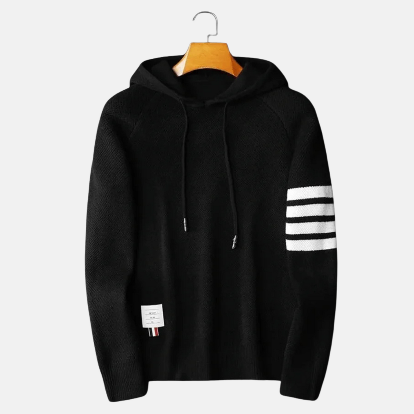 Mistrève | Pull à Capuche Homme Rayé – Confort Moderne et Élégance Décontractée