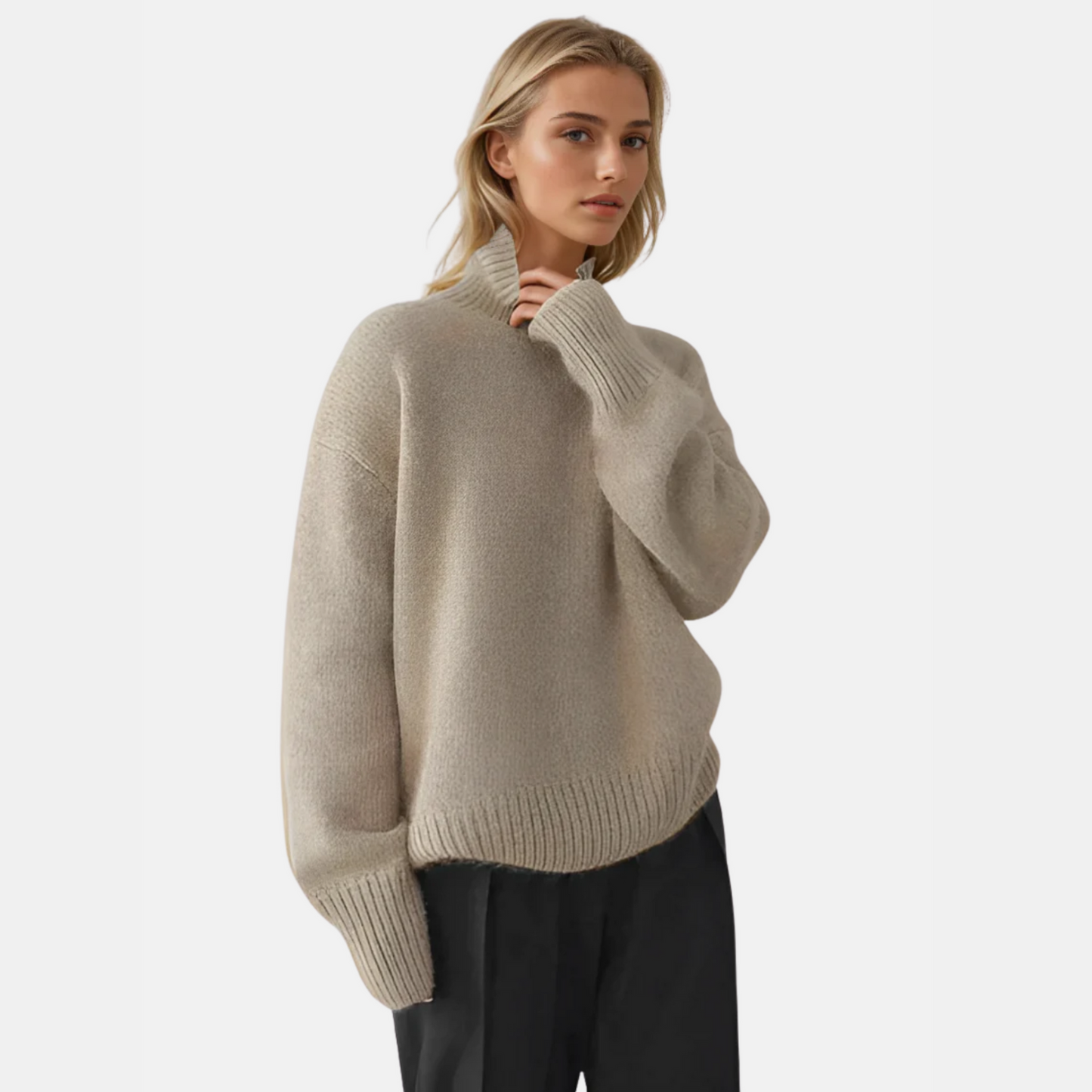 Mistrève | Pull Col Roulé en Cachemire – Douceur Luxueuse & Élégance Intemporelle