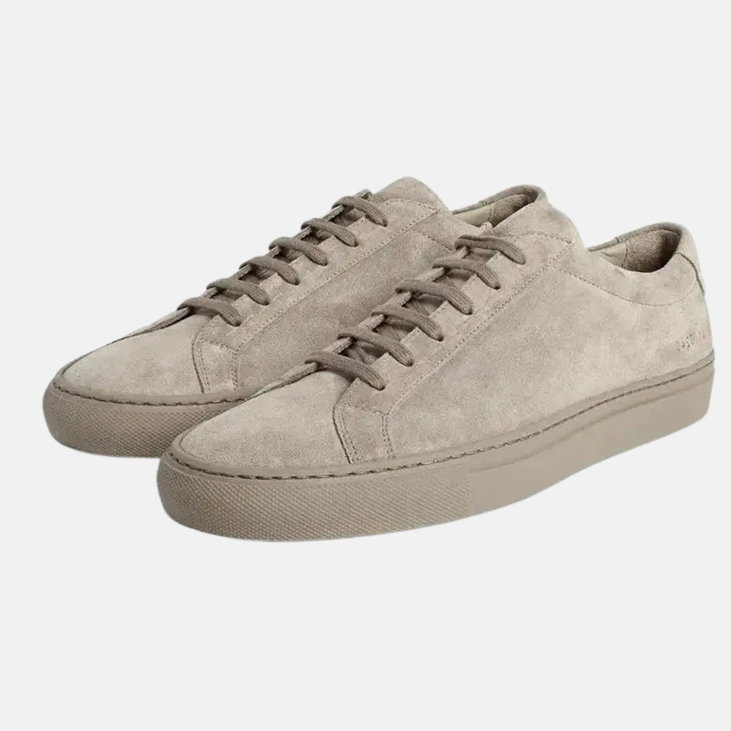 Mistrève | Baskets Homme Suède Gris Clair – Élégance Décontractée & Confort Quotidien