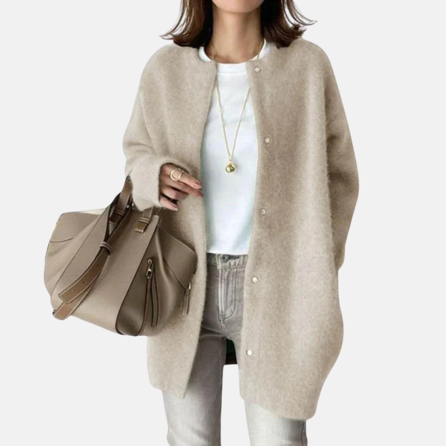 Mistrève | Gilet Long en Laine – Chaleur Élégante et Polyvalente