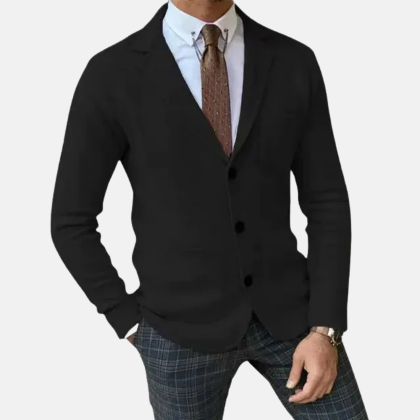Mistrève | Blazer en maille douce pour homme