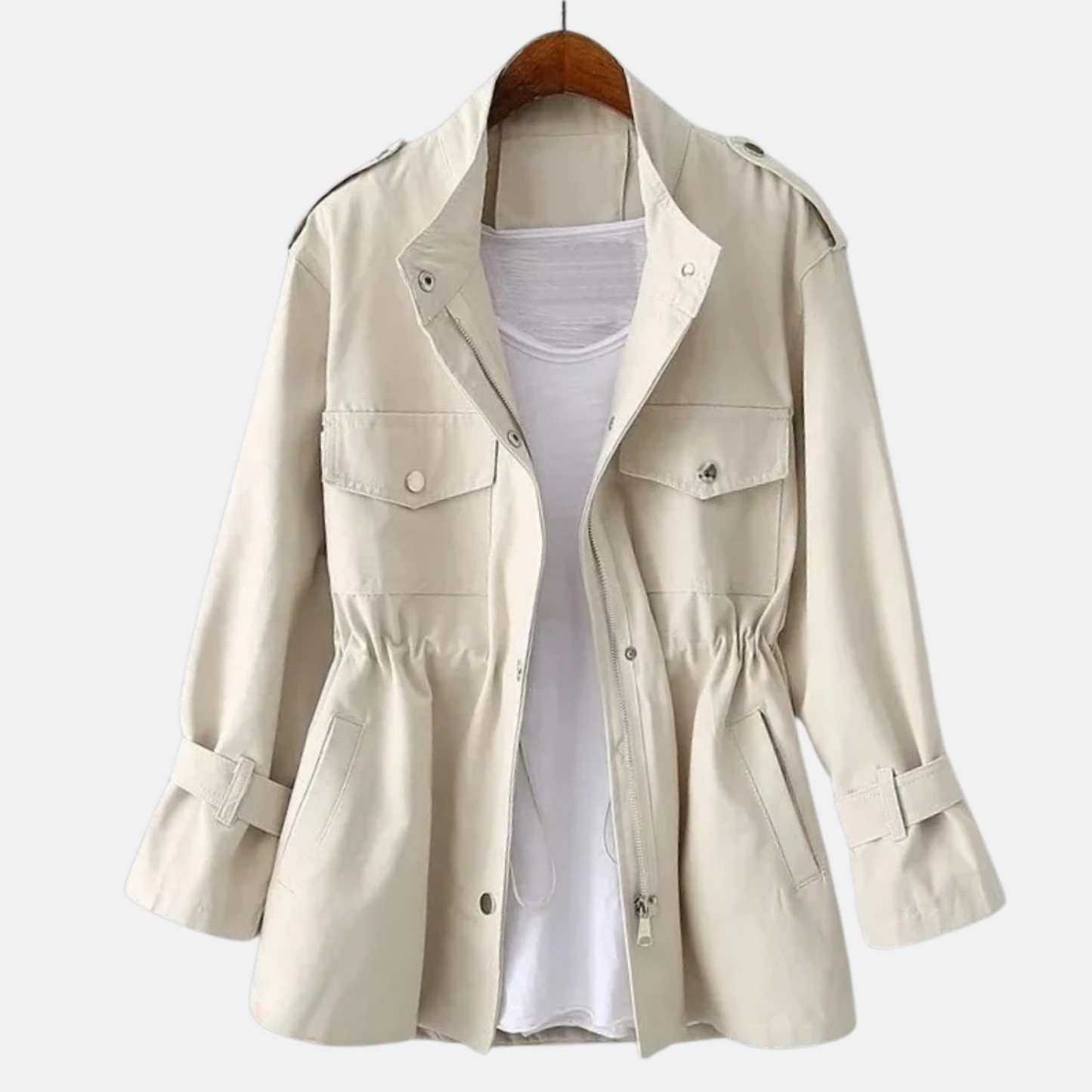 Mistrève | Manteau Femme Long Double Boutonnage – Chaleur Douce et Élégance Intemporelle