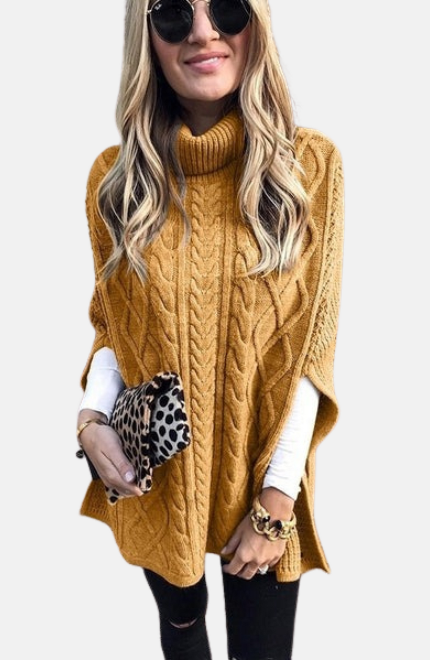 Mistrève | Pull Femme Col Montant – Confort Décontracté et Élégance Moderne