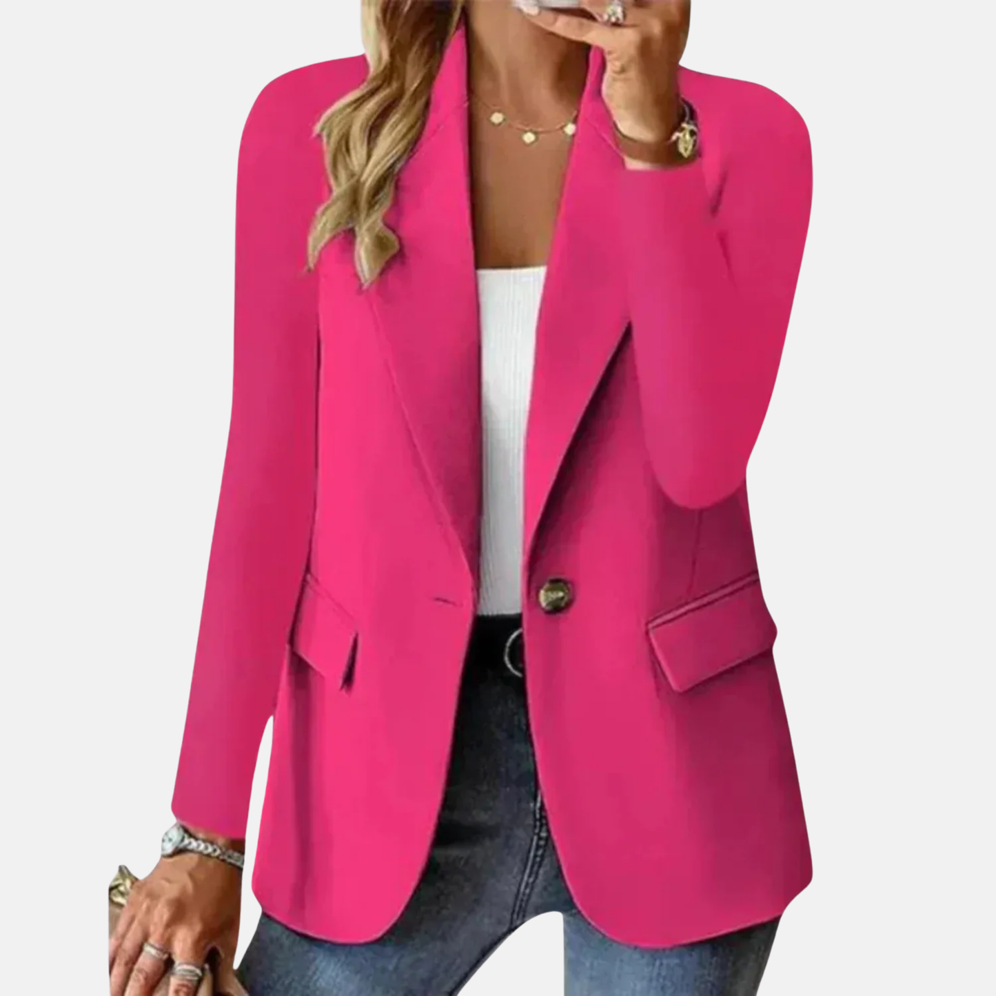 Mistrève | Blazer Tailleur Extensible – Élégance et Confort Flexible