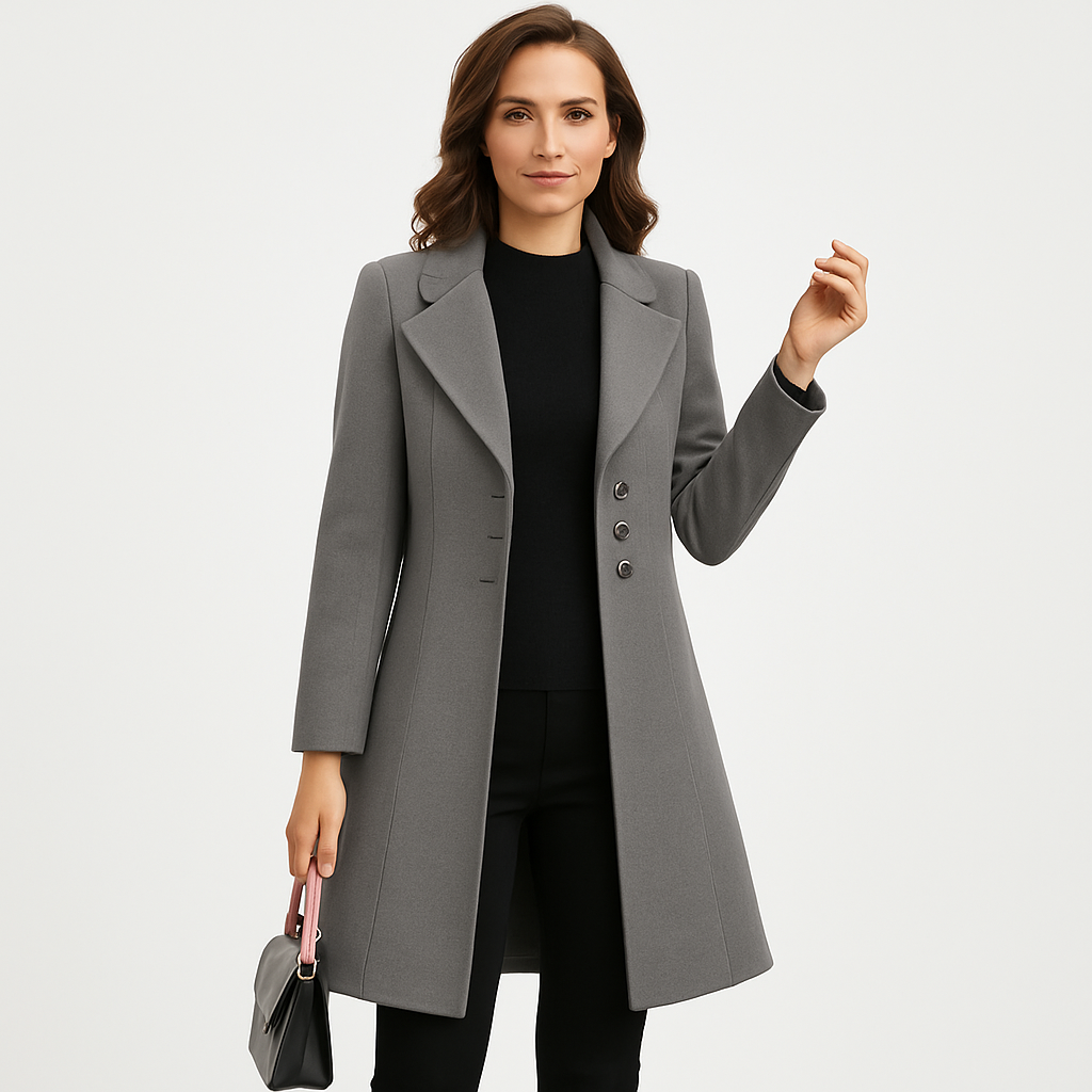 Mistrève | Manteau Prestige Femme en Laine  – Élégance Luxueuse & Chaleur Intemporelle