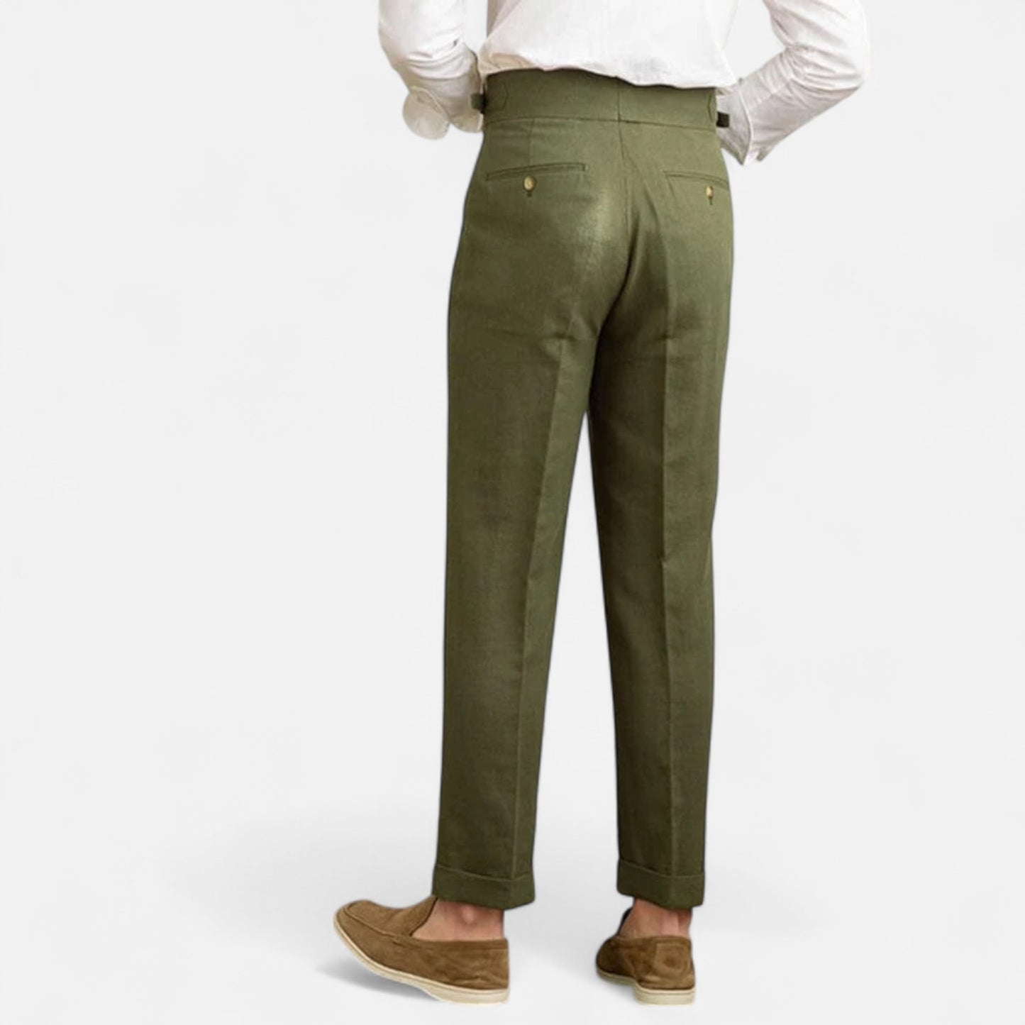 Mistrève | Pantalon Tailleur Droit pour Homme – Ligne Aristocratique, Élégance Intemporelle