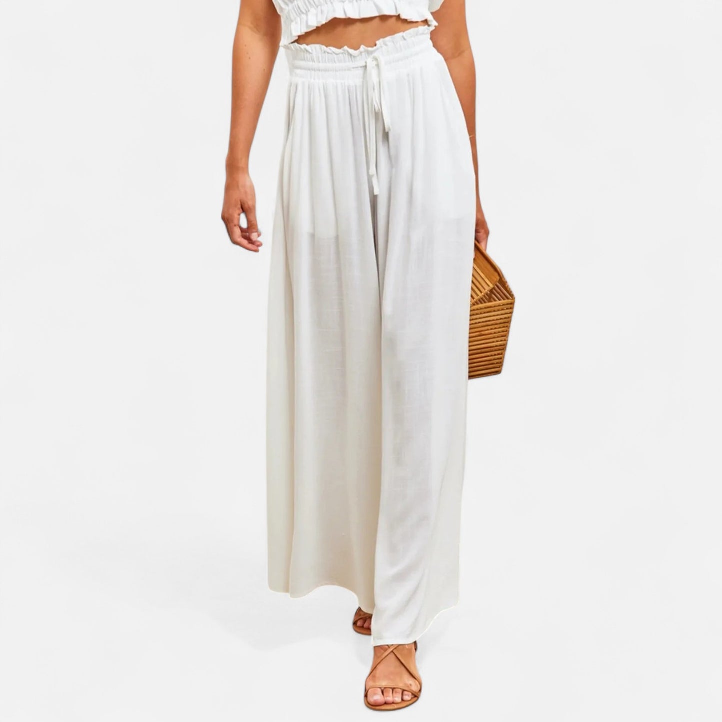 Mistrève | Pantalon Large Décontracté pour Femme – Bestseller Élégant et Confortable