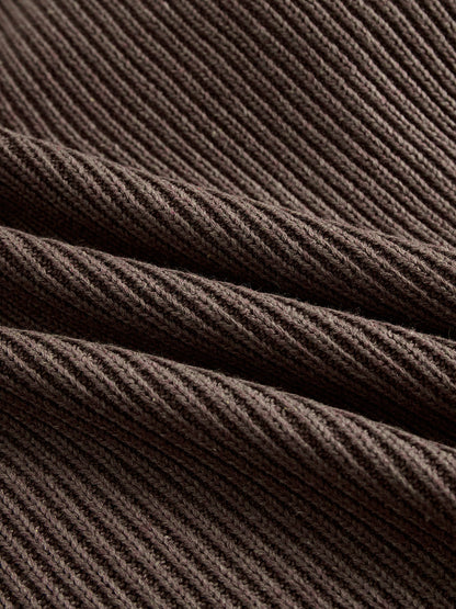 Maureen | Robe pull à volants — Douce, chaude & romantique