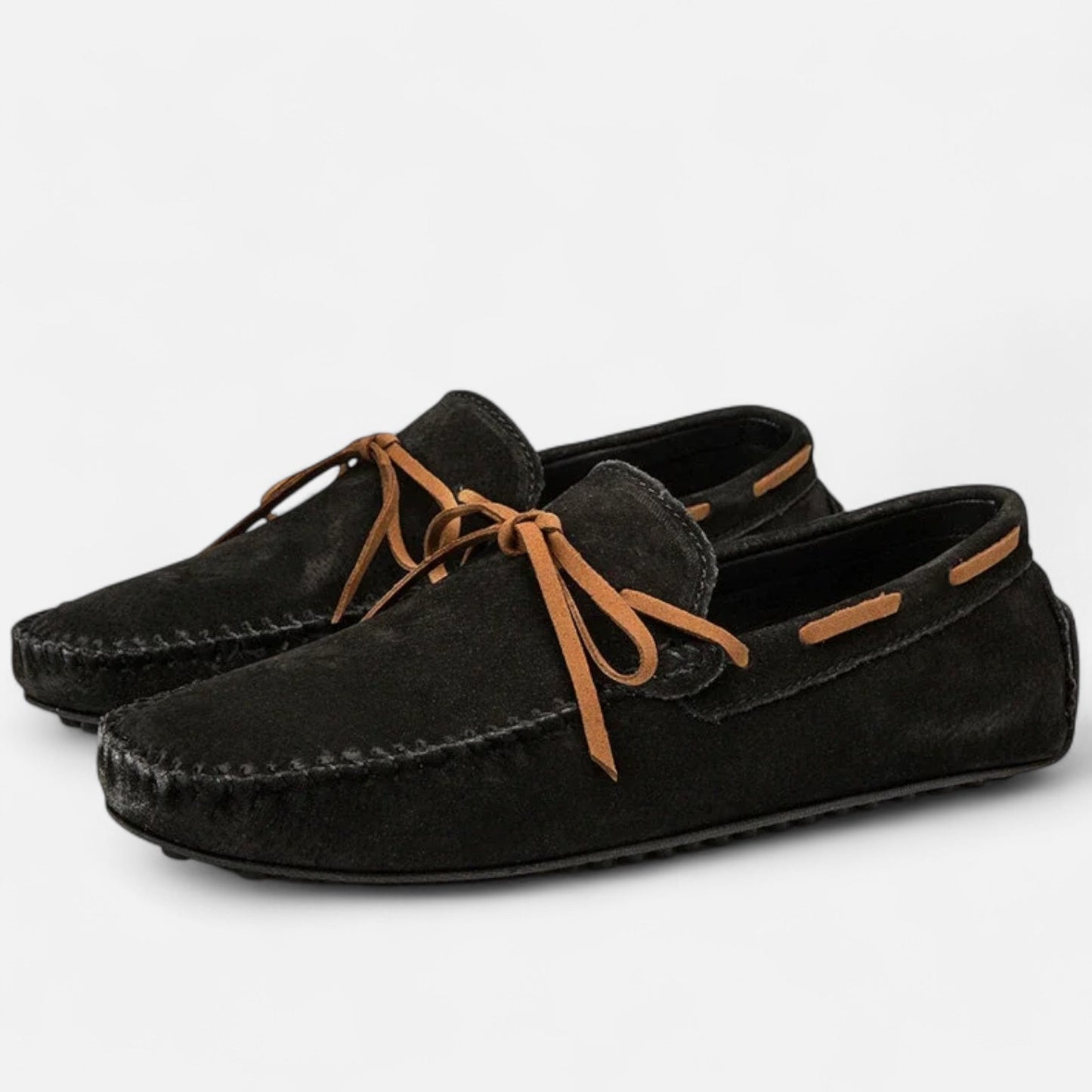 Mistrève | Chaussures Homme Casual en Cuir Véritable – Slip‑On Élégance Décontractée