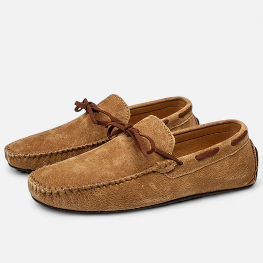 Mistrève | Chaussures Homme Casual en Cuir Véritable – Slip‑On Élégance Décontractée