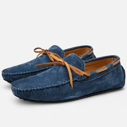 Mistrève | Chaussures Homme Casual en Cuir Véritable – Slip‑On Élégance Décontractée