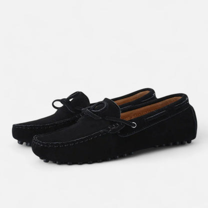 Mistrève | Chaussures Homme Casual en Cuir Véritable – Slip‑On Élégance Décontractée