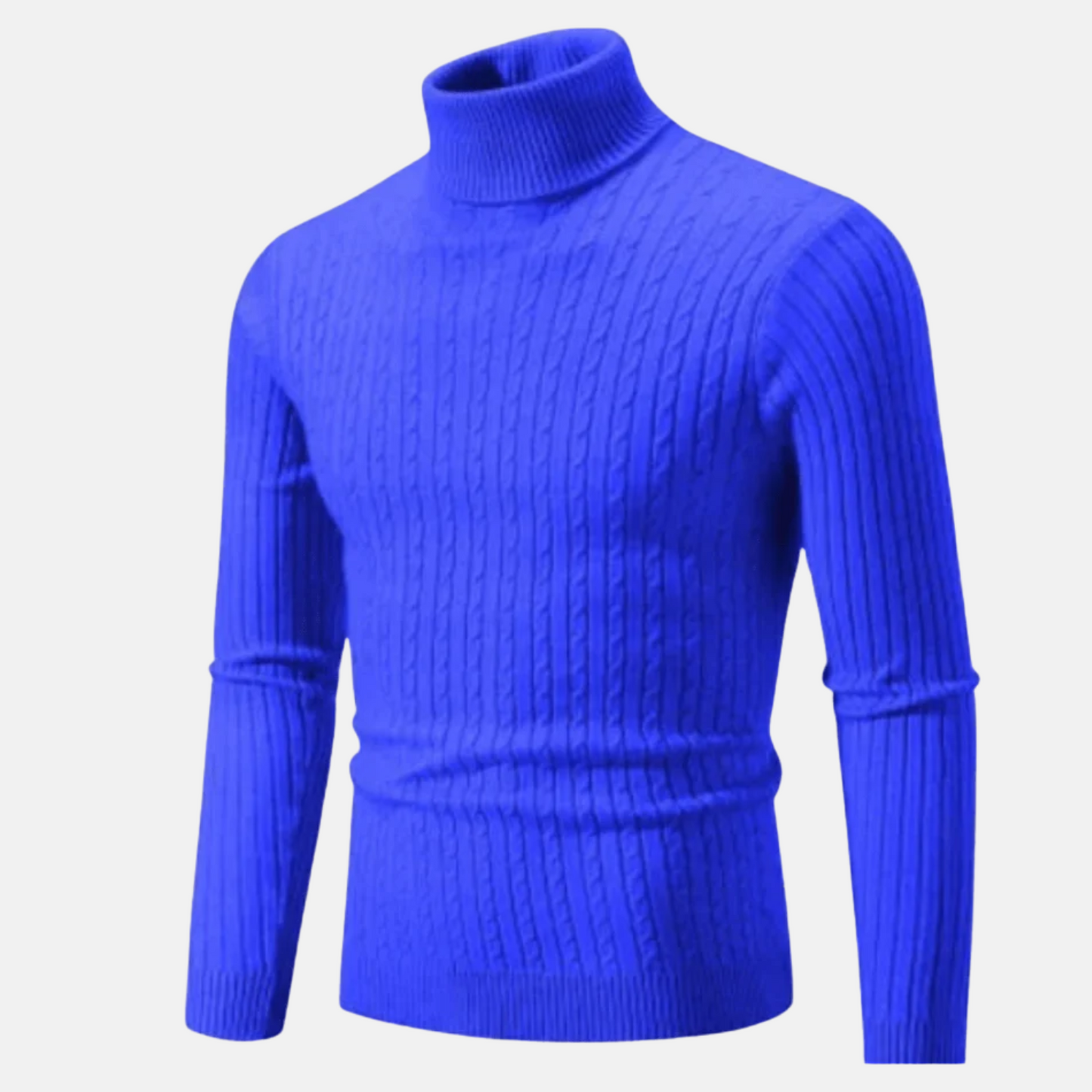 Mistrève | Pull Col Roulé Homme Élégant & Confortable – Style Classique