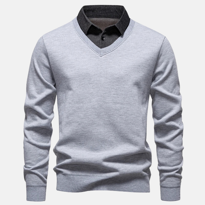 Mistrève | Chemise En Tricot Homme – L’Élégance Décontractée Des Jours D’Automne