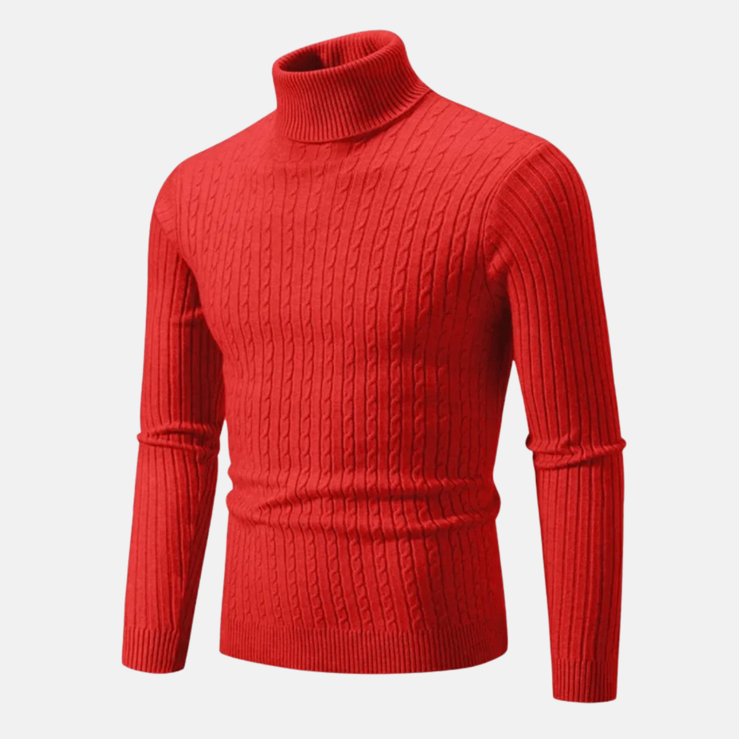 Mistrève | Pull Col Roulé Homme Élégant & Confortable – Style Classique