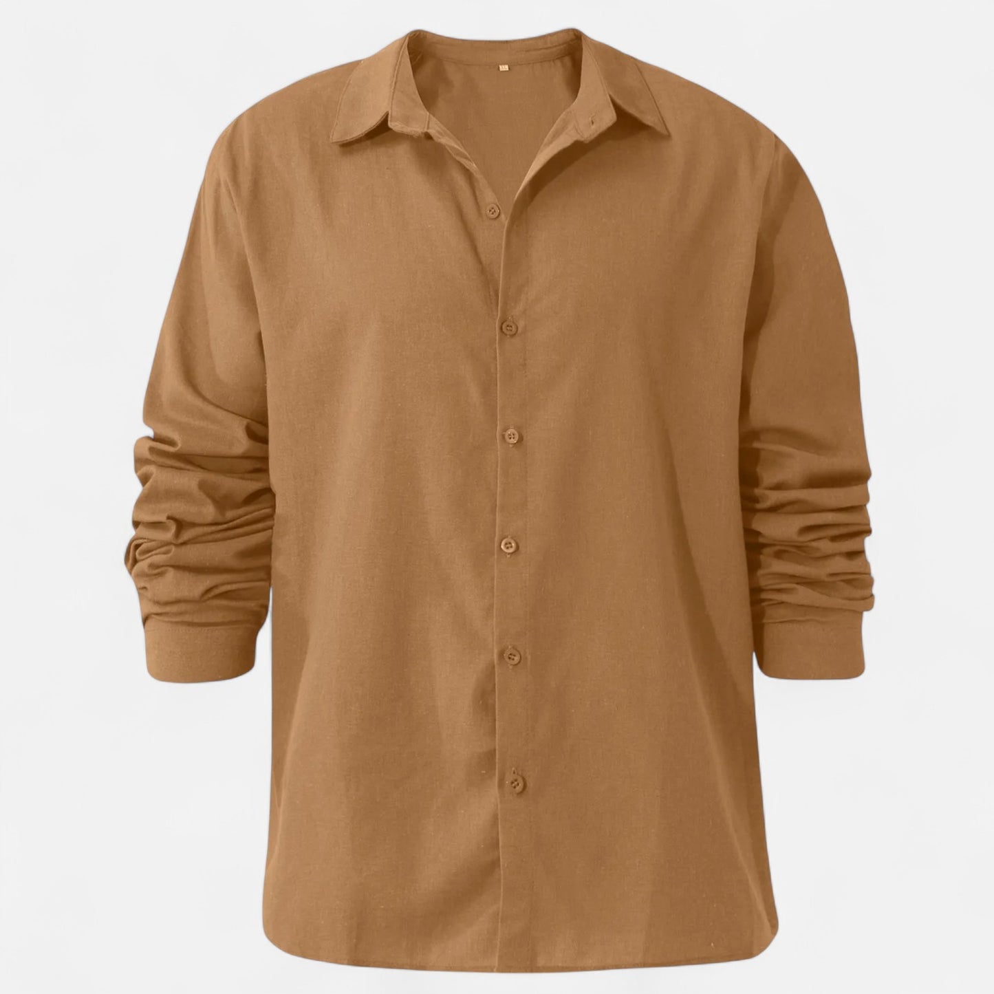 Mistrève | Chemise Décontractée en Lin pour Homme – Élégance Naturelle, Confort Estival