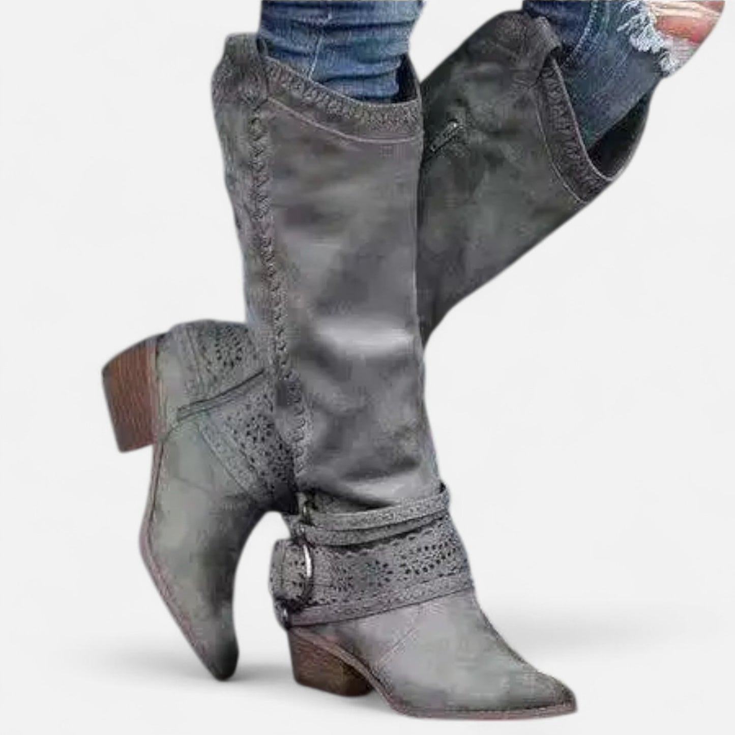 Mistrève | Bottes Western Femme – Esprit Sauvage et Élégance Authentique