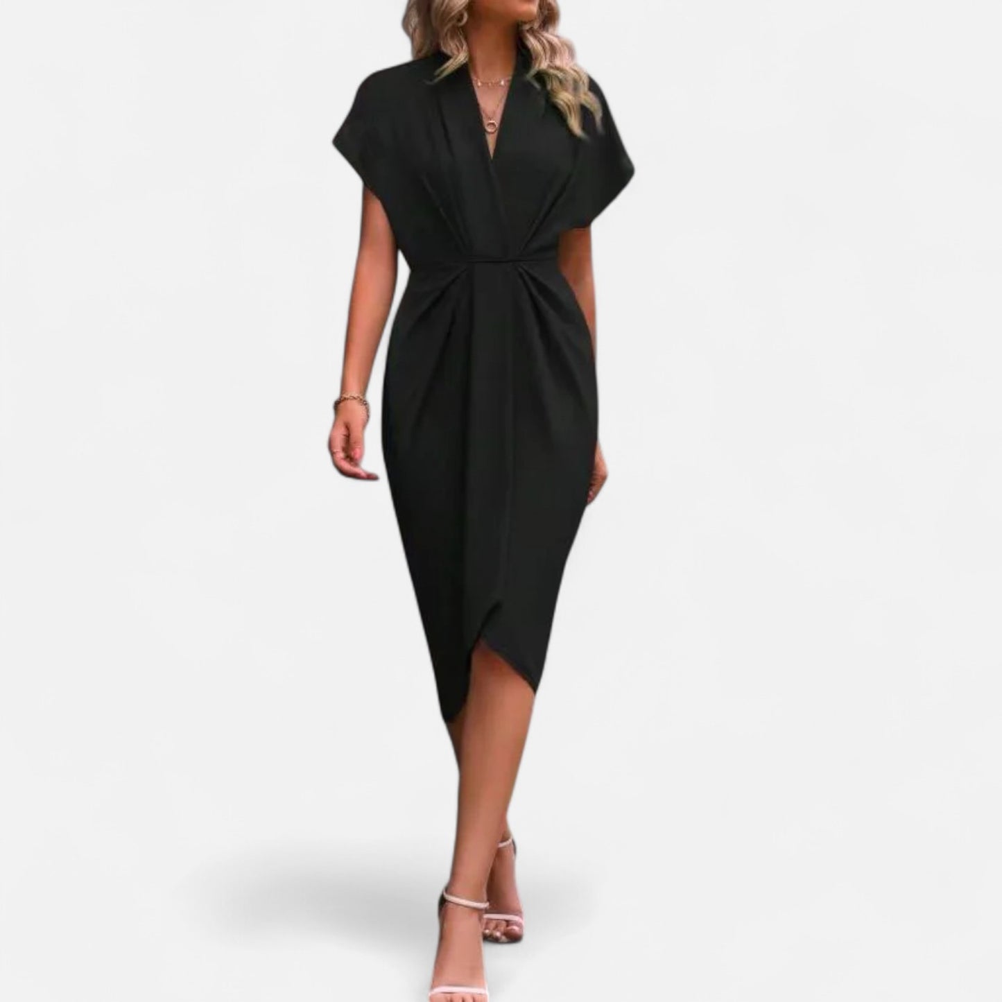Mistrève | Robes Midi de Luxe pour Femme – Élégance Structurée, Charme Intemporel