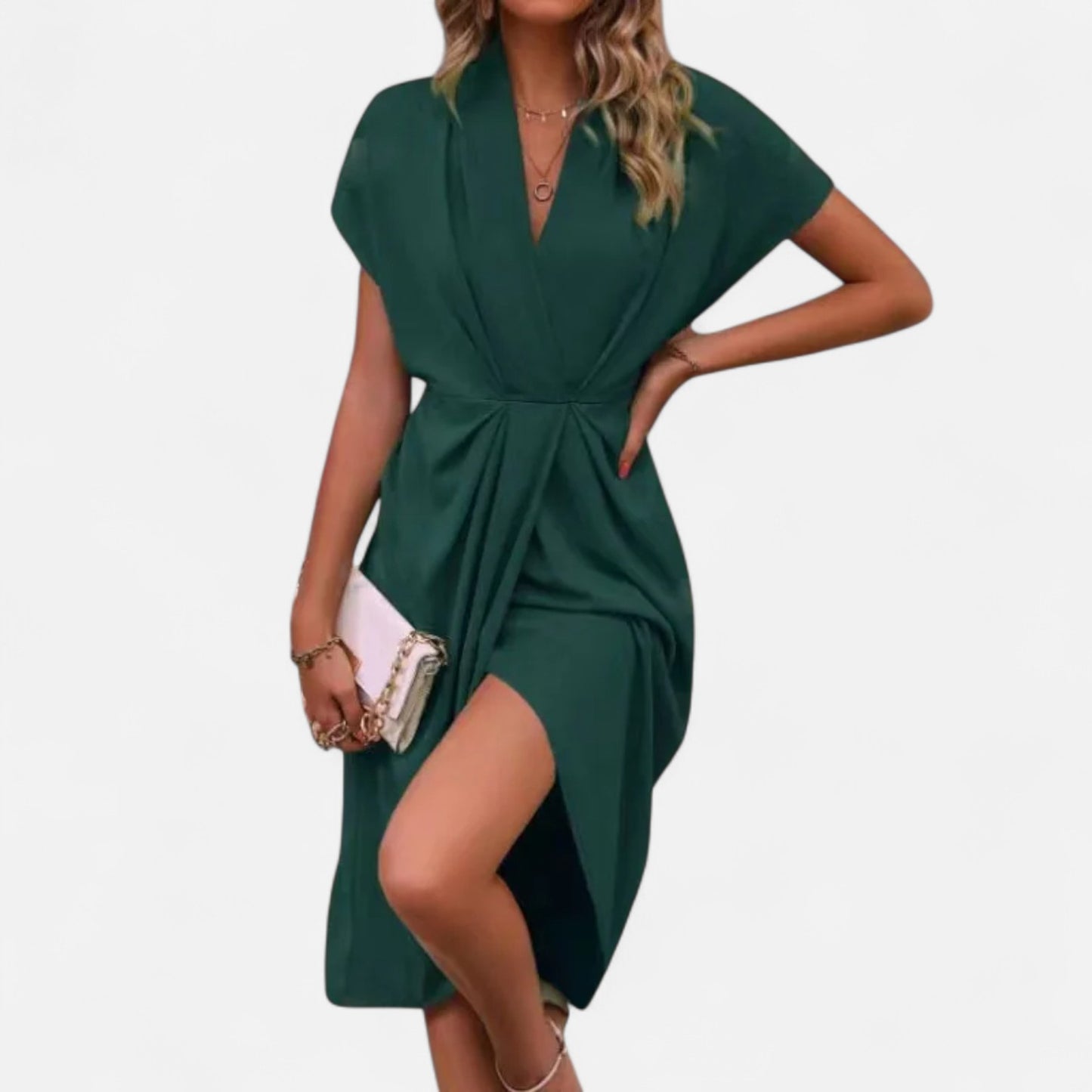Mistrève | Robes Midi de Luxe pour Femme – Élégance Structurée, Charme Intemporel