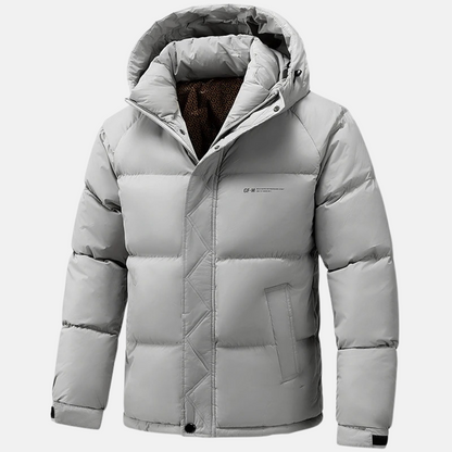 Mistrève | Doudoune Homme à Capuche – Protection Coupe-Vent et Style Urbain