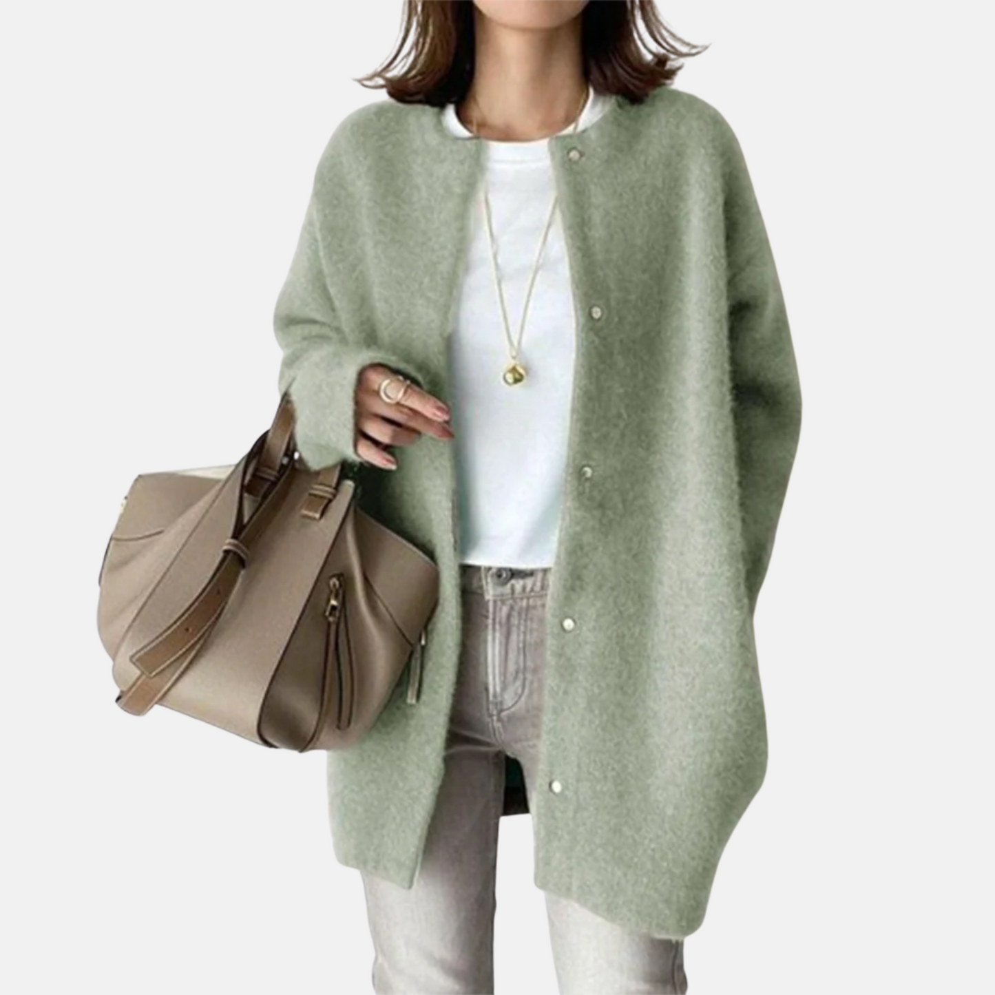 Mistrève | Cardigan  Femme – Élégance Intemporelle en Cachemire Doux