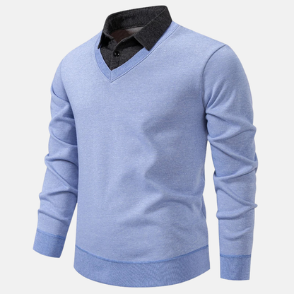 Mistrève | Chemise En Tricot Homme – L’Élégance Décontractée Des Jours D’Automne