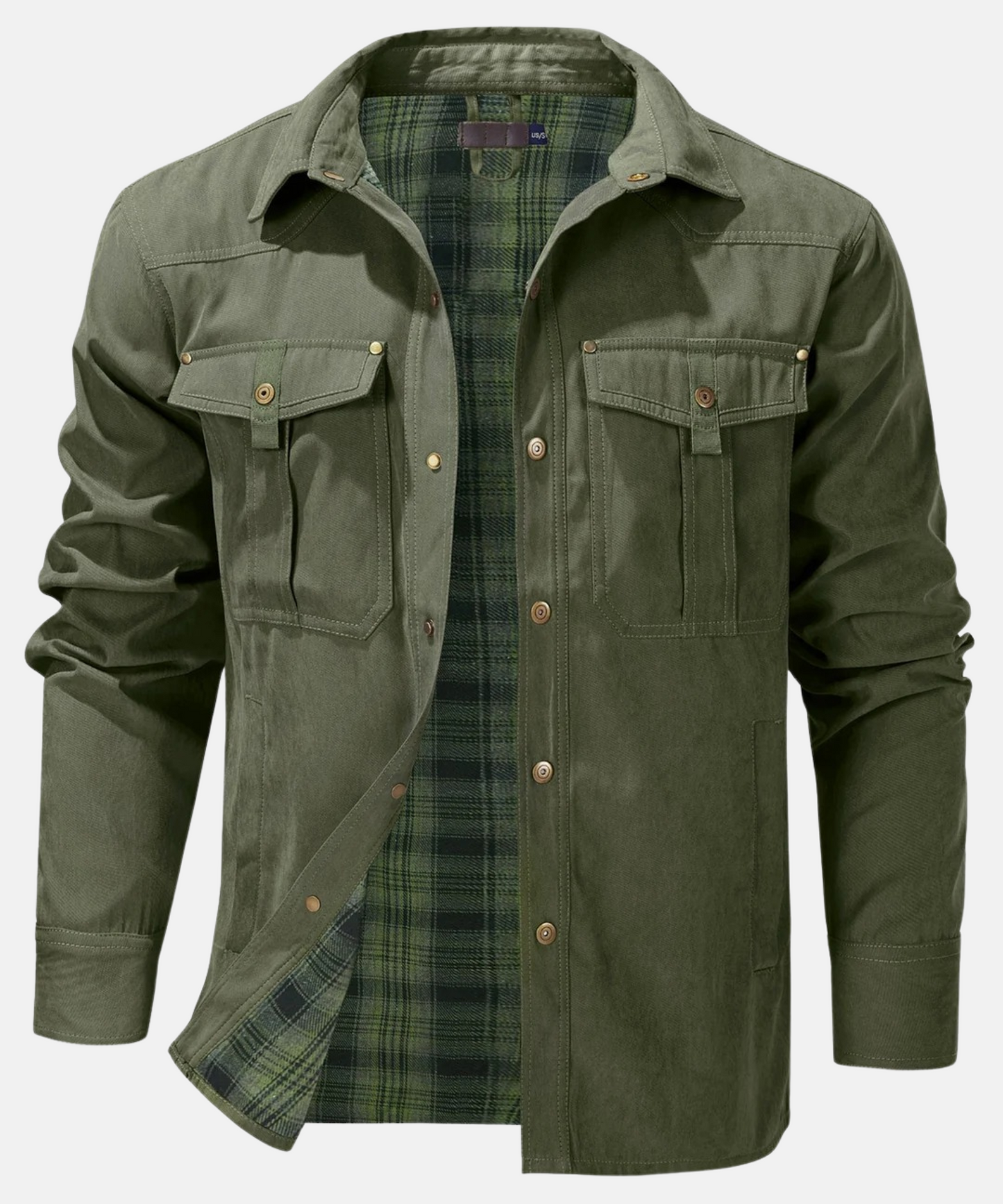 Mistrève | Veste isolée en flanelle doublée
