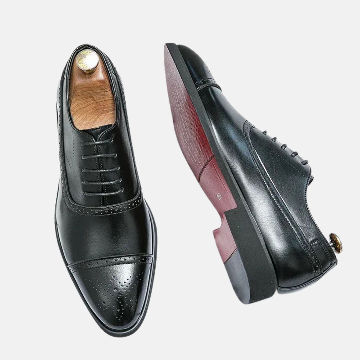 Mistrève | Richelieus Classiques en Cuir à Lacets pour Homme