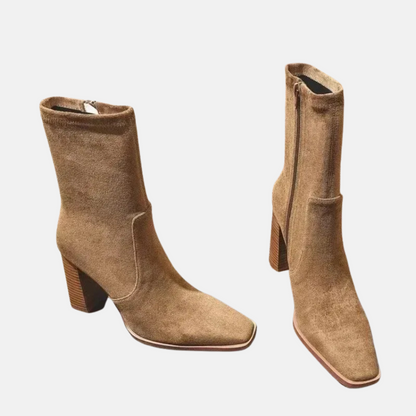 Mistrève | Bottes élégantes à talon – Finition raffinée et allure intemporelle
