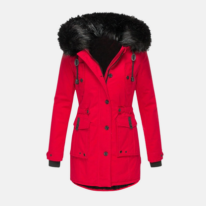 Mistrève | Manteau d’Hiver Imperméable pour Femme – Élégance Urbaine & Confort Thermique