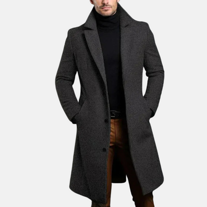 Mistrève | Manteau Homme en Laine – Élégance Classique & Chaleur Haut de Gamme