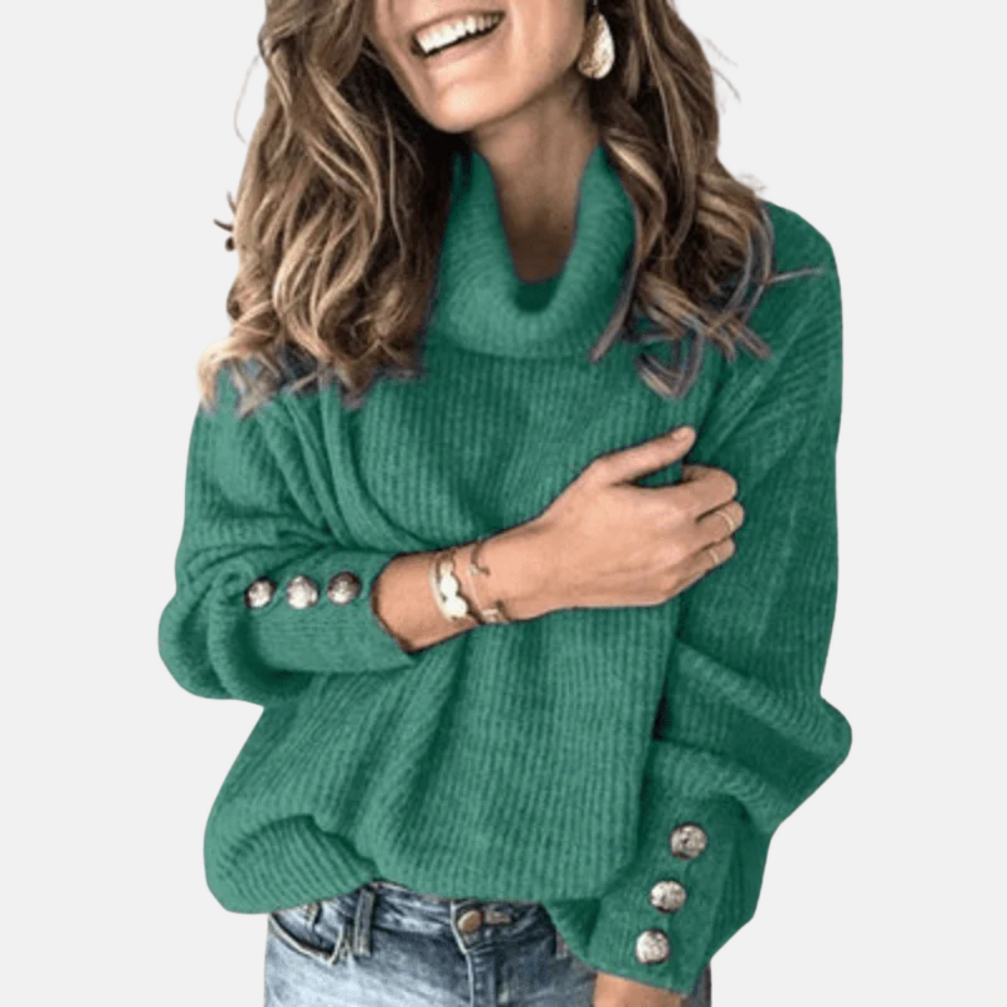 Mistrève | Pull Fin Col Roulé Femme – Élégance Douce & Confort d’Automne