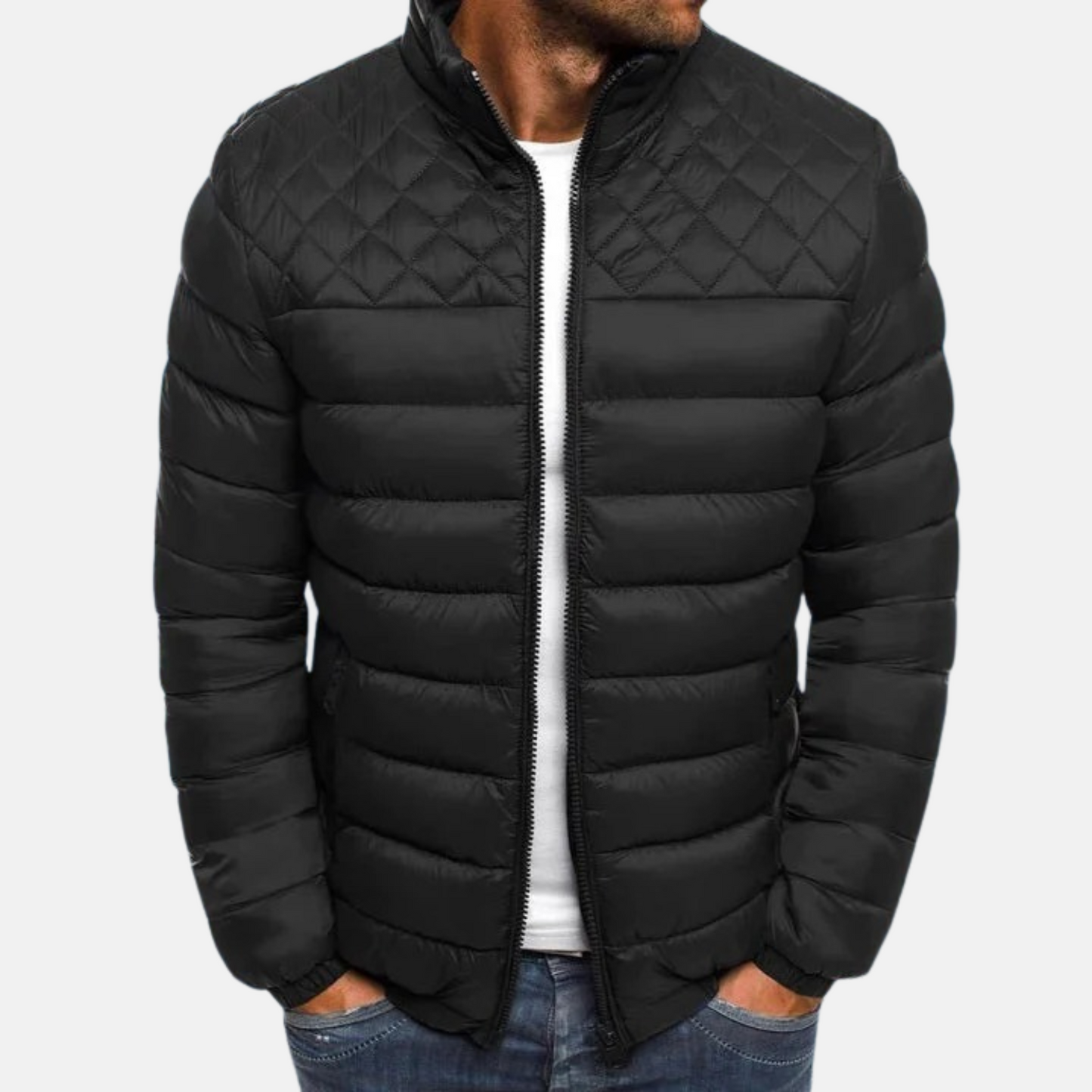 Mistrève | Veste Matelassée Homme Imperméable & Coupe-Vent – Protection Totale & Style Urbain