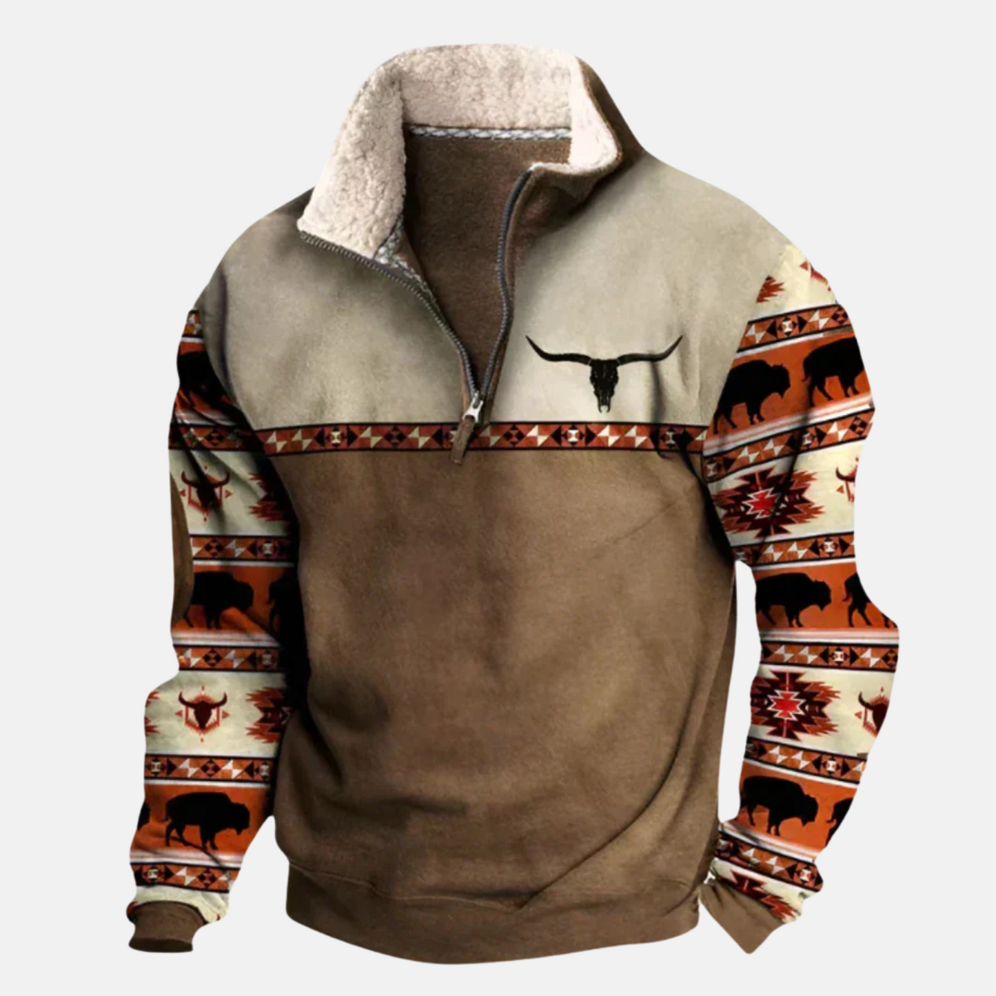 Mistrève | Pull Zippé Homme – Confort Moderne & Style Polyvalent