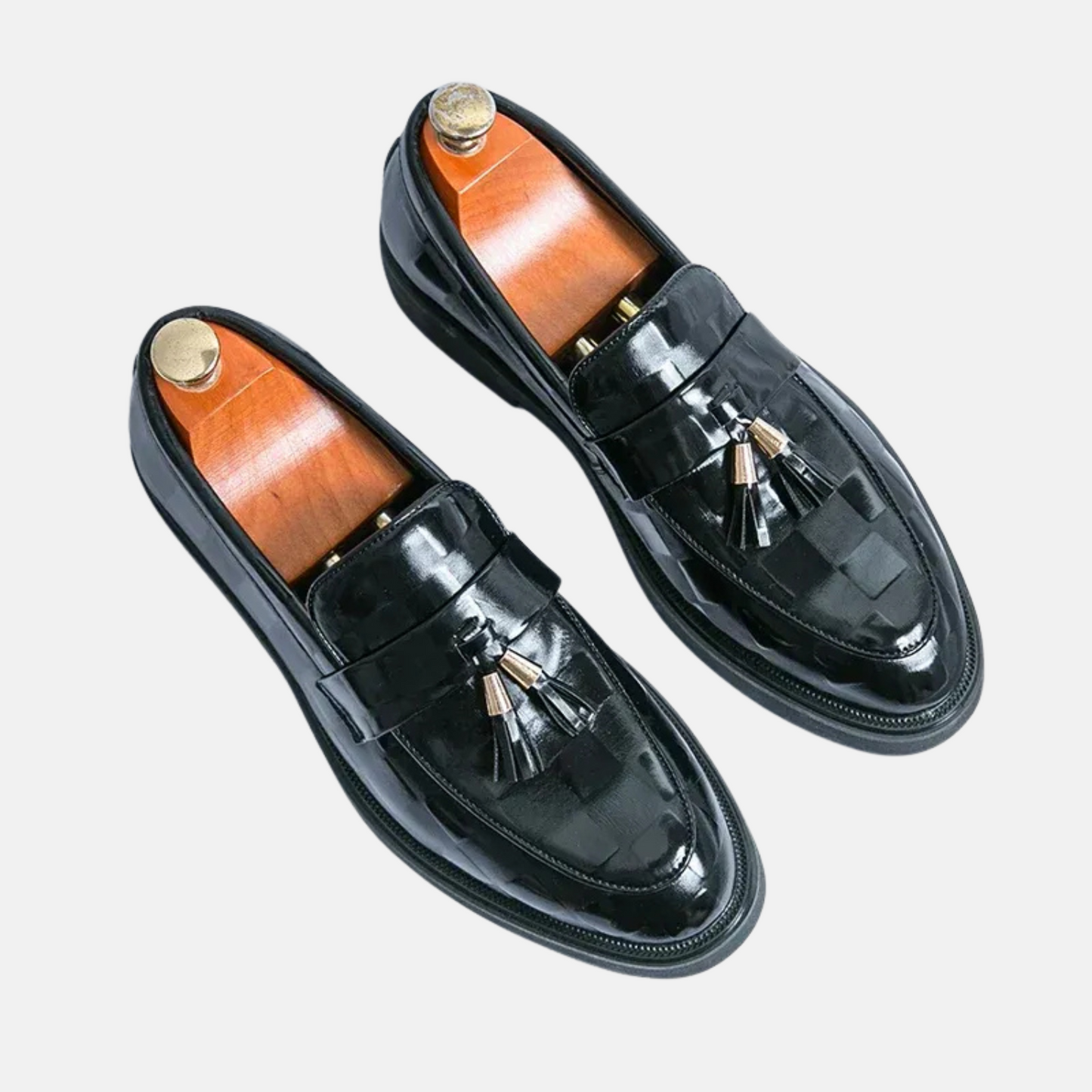 Mistrève | Mocassins en Cuir Véritable avec Glands