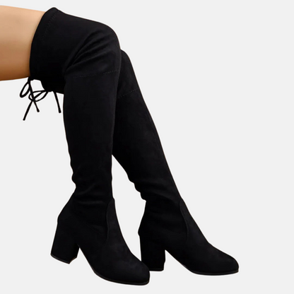 Mistrève | Cuissardes Femme Daim  – Élégance Audacieuse et Style Sophistiqué