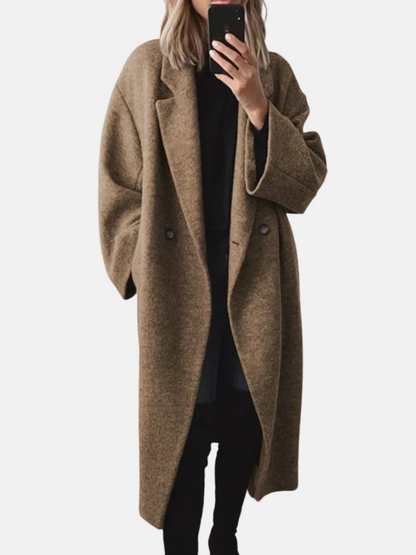 Mistrève | Manteau Long Femme Hiver – Élégance Raffinée et Confort Chaleureux