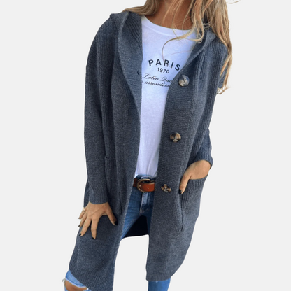 Mistrève | Gilet Long Femme – Élégance et Confort Douillet