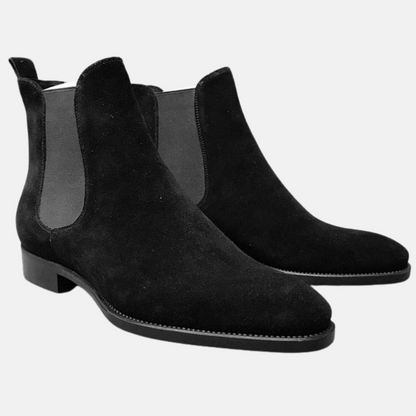 Mistrève | Bottines Homme en Daim – Élégance Classique & Confort Hivernal