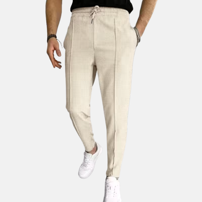 Mistrève | Pantalon texturé en maille gaufrée pour homme