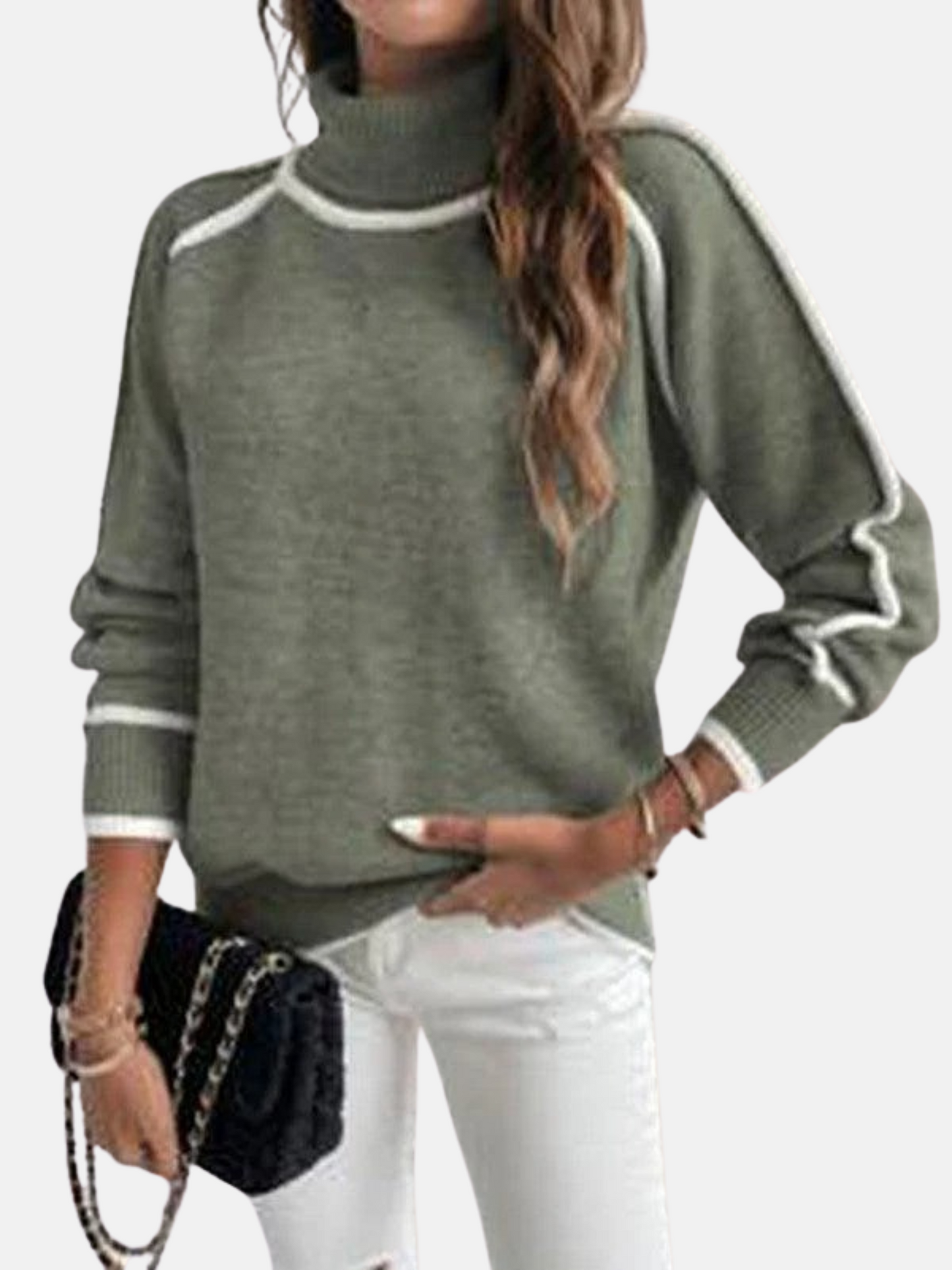 Mistrève | Pull Hiver Doublé Ultra-Doux Femme – Chaleur et Élégance Réunies