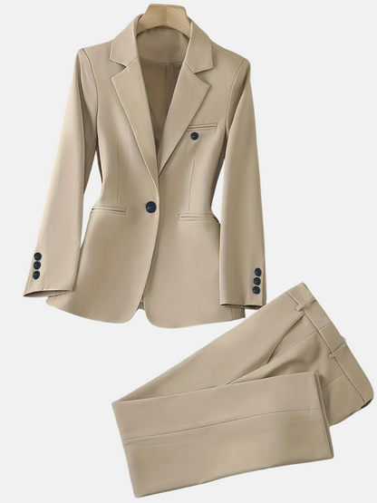 Mistrève | Ensemble Blazer Femme – Élégance Polyvalente Toutes Saisons