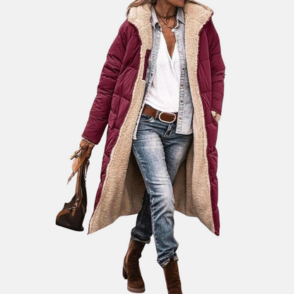 Mistrève | Manteau Long Hiver Femme – Chaleur Optimale & Élégance Intemporelle