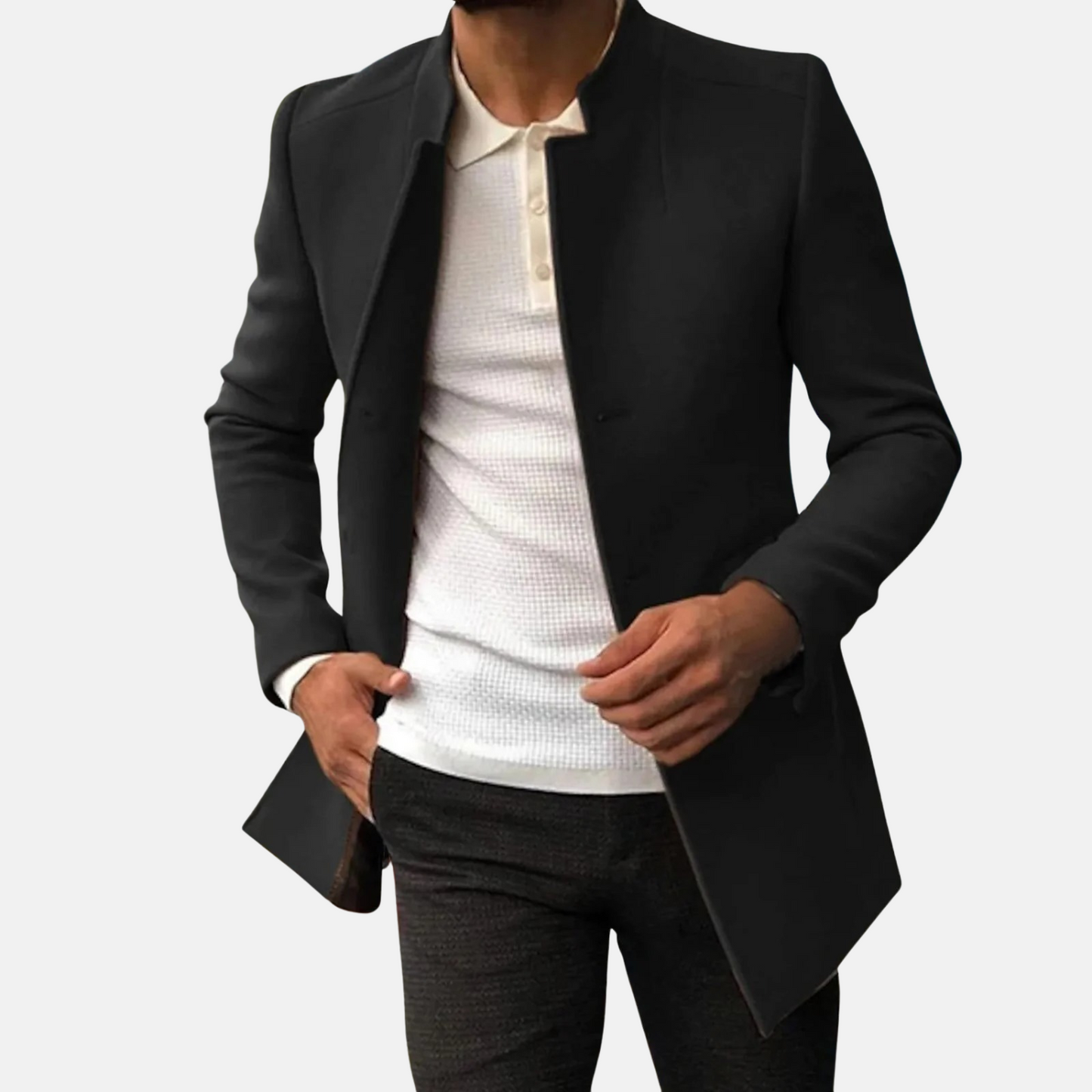 Mistrève | Veste Harrington Homme – Élégance Décontractée & Style Intemporel