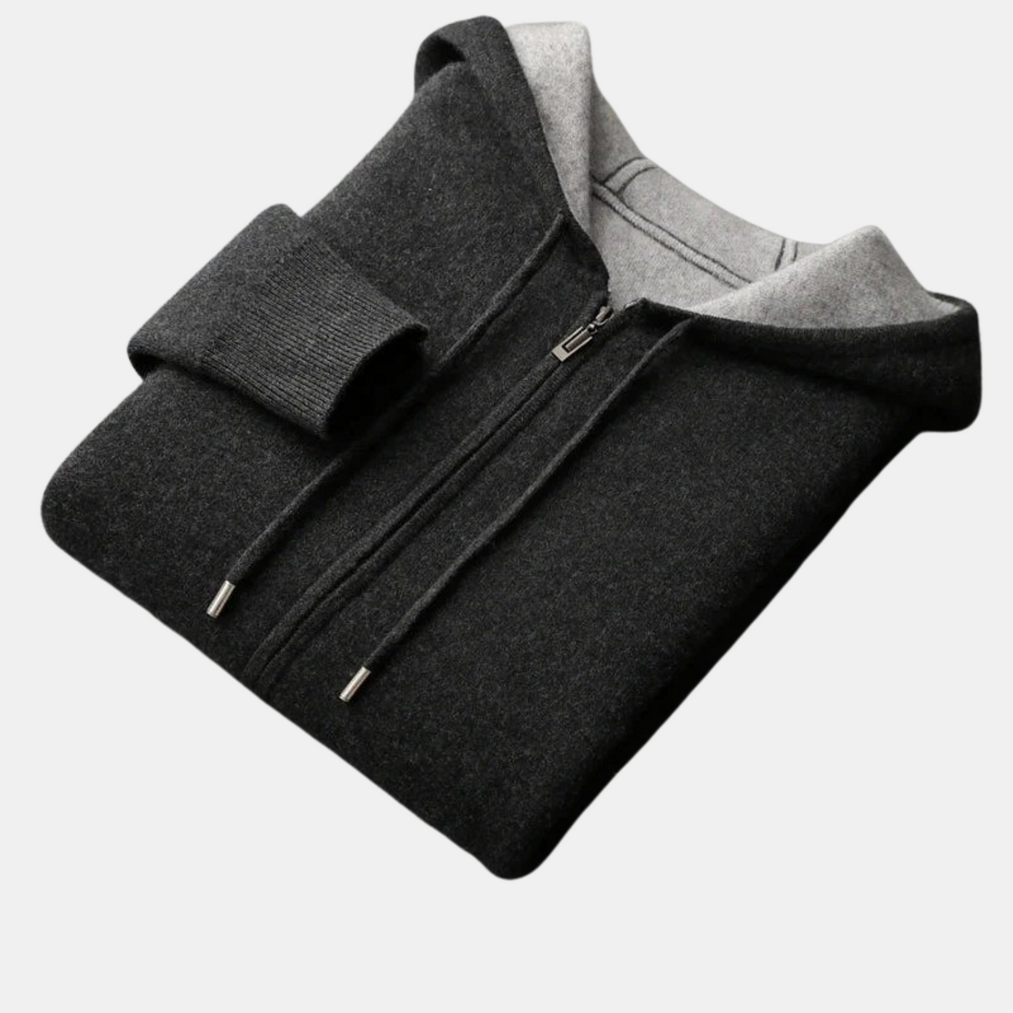 Mistrève | Cardigan Zippé en Cachemire Homme – Luxe Intemporel et Confort Absolu