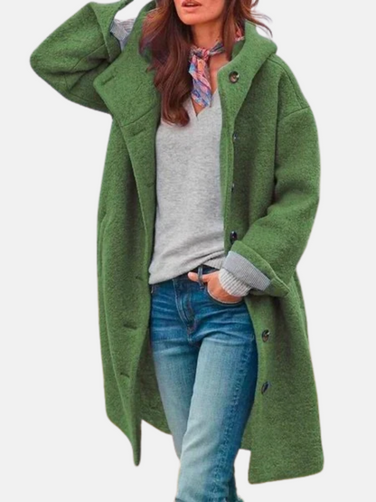 Mistrève | Manteau d’Hiver Femme avec Poches – Élégance Intemporelle et Confort Assuré