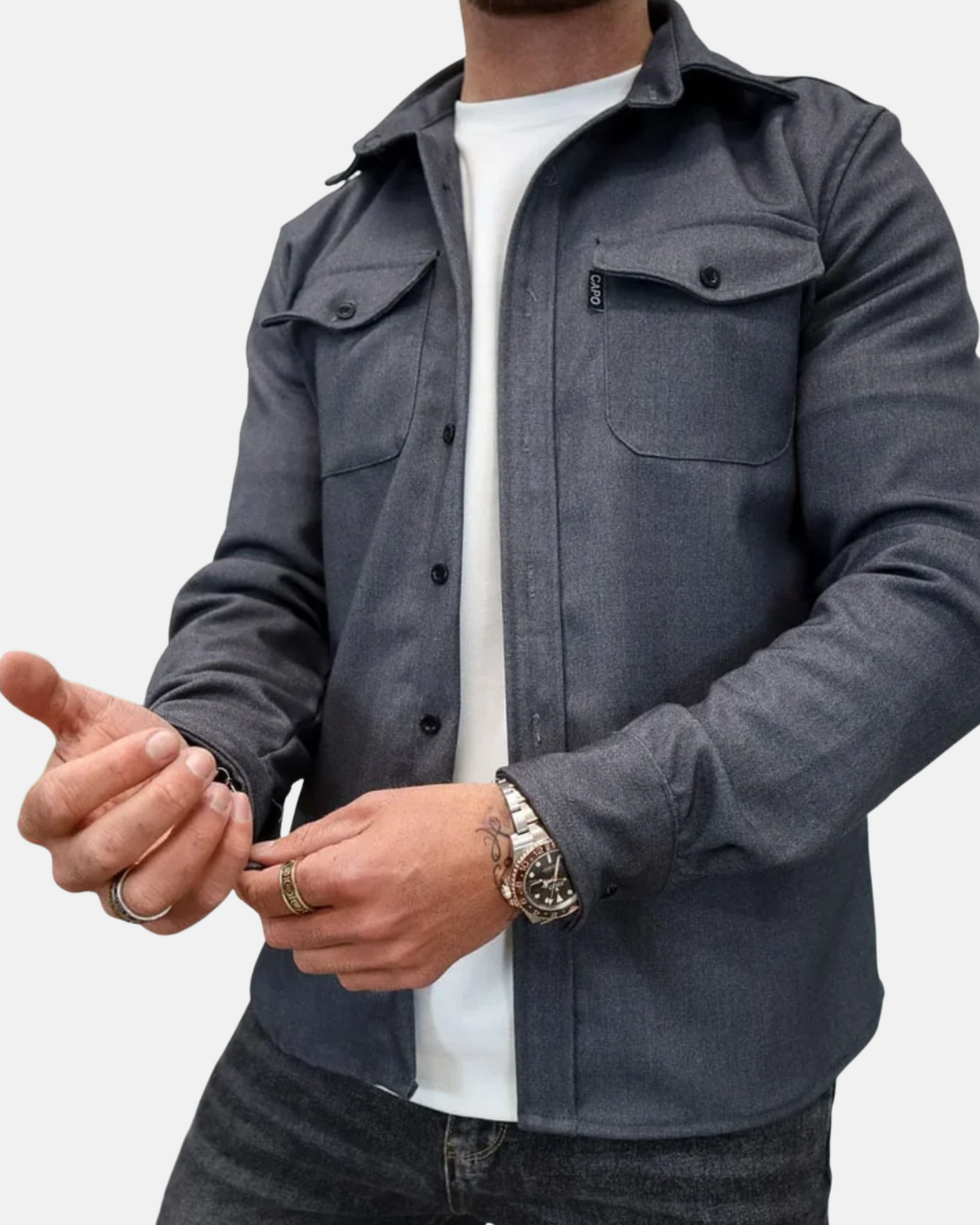 Mistrève | Chemise Homme  – Élégance Automnale & Confort Moderne