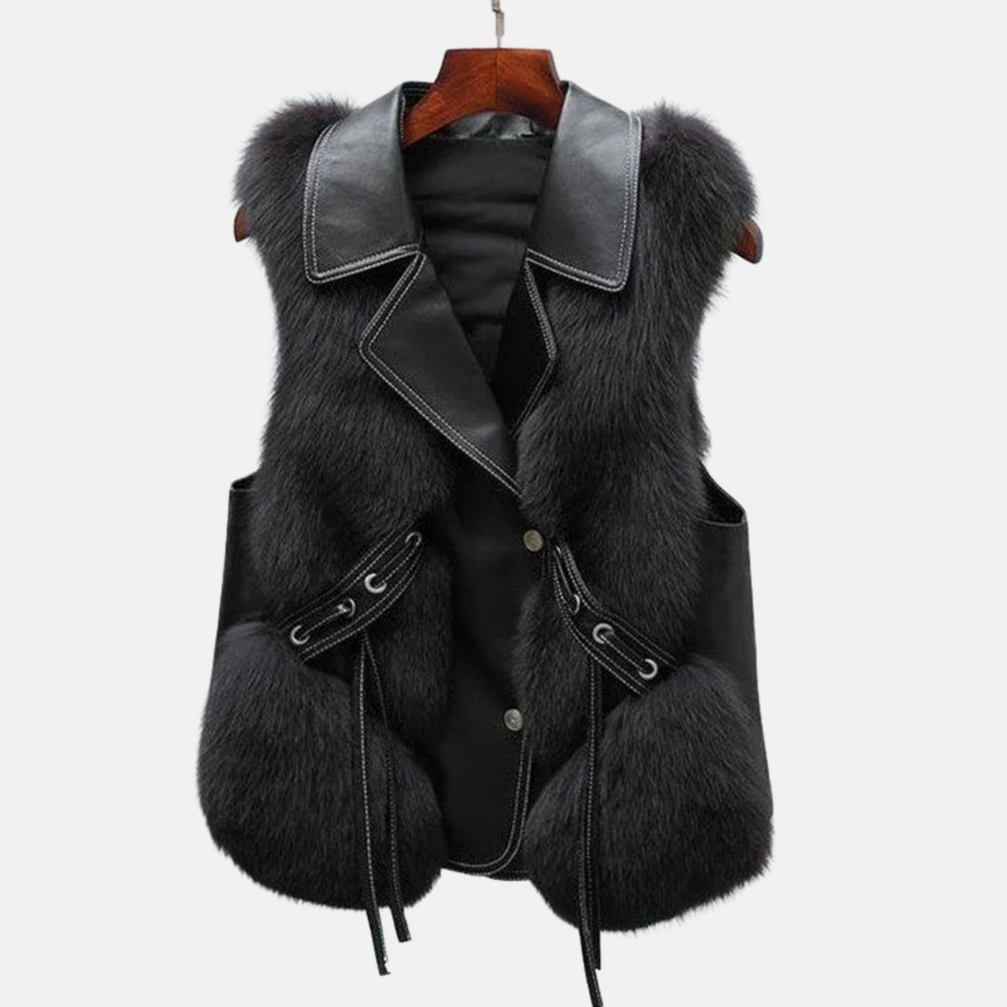 Mistrève | Gilet en  Fourrure – Élégance et Chaleur Hivernale
